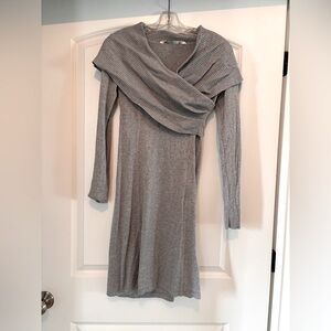 athleta sweater dress • gray • xs